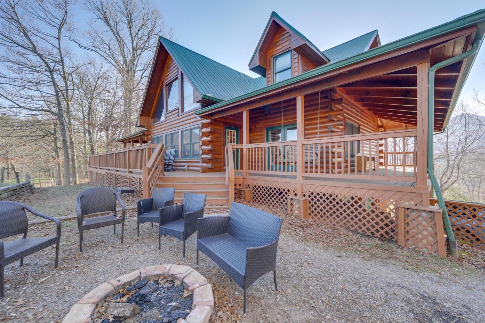 Whits End Smoky Mtn Home With Hot Tub, Views Waynesville Exterior foto